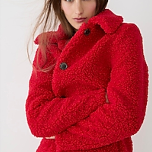 J. Crew Jackets & Blazers - Teddy sherpa lady coat